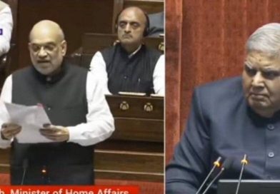 Amit Shah in Rajya Sabha